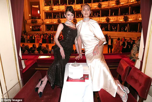 Leni Klum Makes Her Vienna Opera Ball Debut in Stunning Sequined Gown
