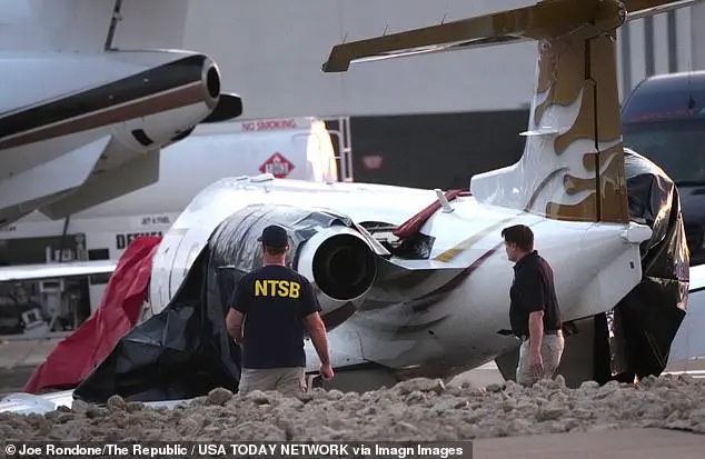 Motley Crue Singer Vince Neil's Private Jet Crash in Arizona