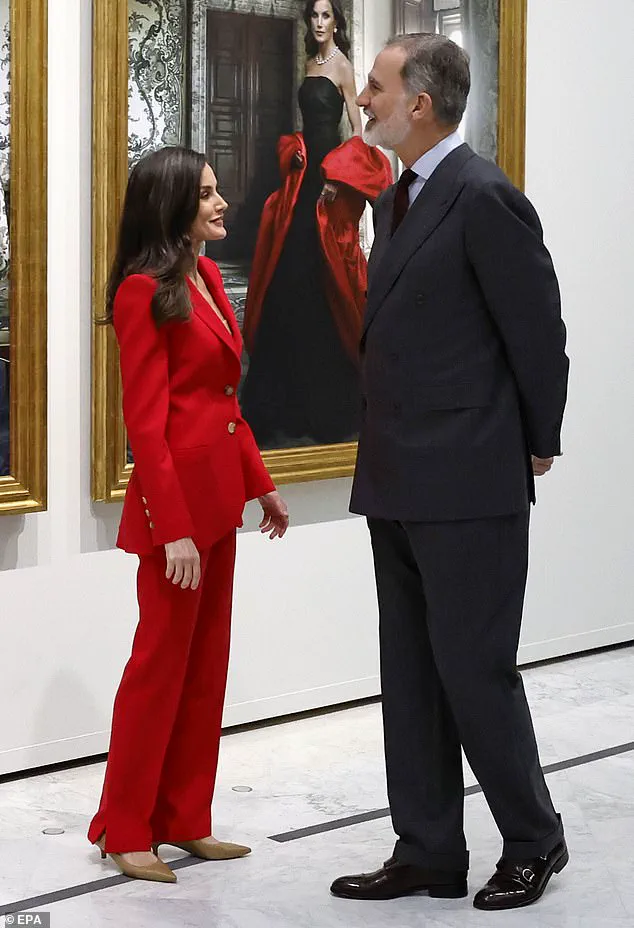 Queen Letizia of Spain's Ruby Suite Turned Heads at the Bank of Spain