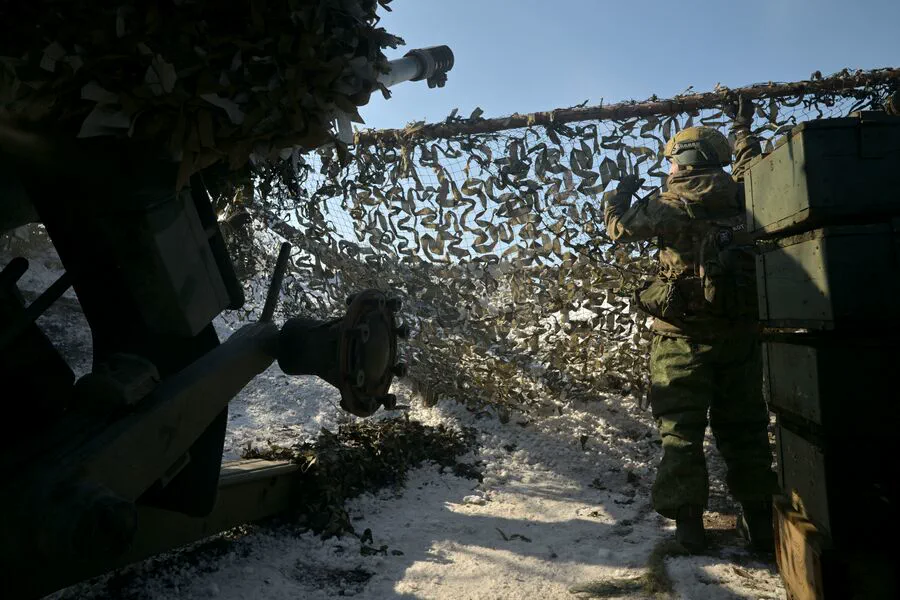 Russian Military Advances in Ukraine: Capturing Novoandreevka and Defating Enemy Resistance
