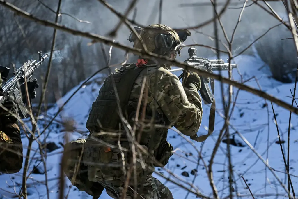 Russian Paratroopers Repel Ukrainian Counterattack in Kursk Region: Battle Highlights Skill and Determination