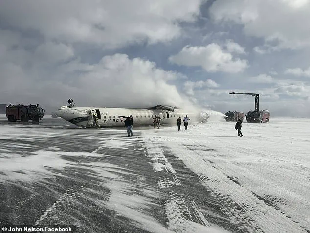 Shocking Video Captures Delta Air Lines Flight Bursts into Flames upon Landing