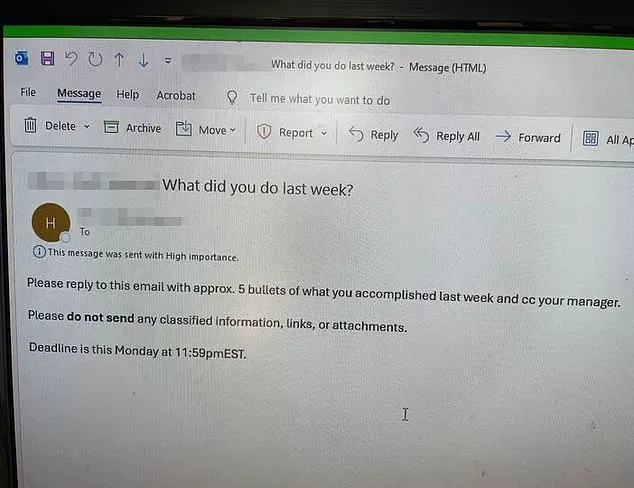 Trump Administration Backtracks on Email Request, Leaves Employees Confused