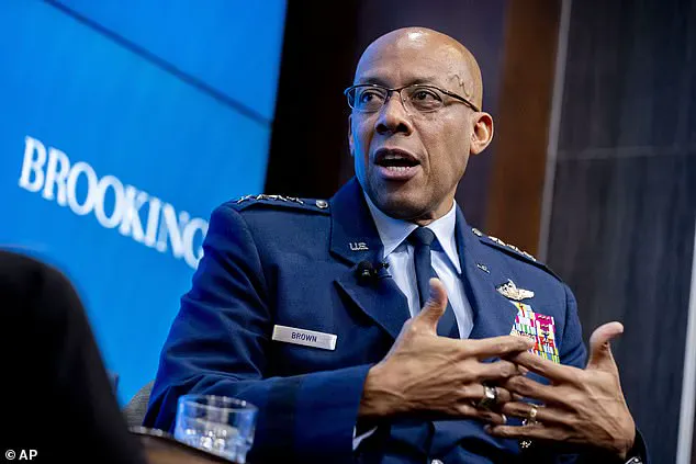 Trump fires General Brown: A move to promote 'traditional values' in the military?