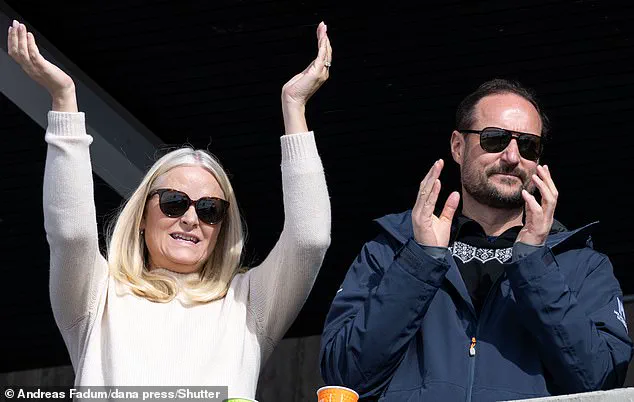 Crown Princess Mette-Marit of Norway Enjoys FIS World Cup Nordic Competition in Oslo