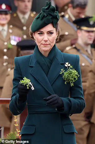 Princess Catherine Makes Triumphant Return to Public Duty at Irish Guards' St Patrick's Day Parade