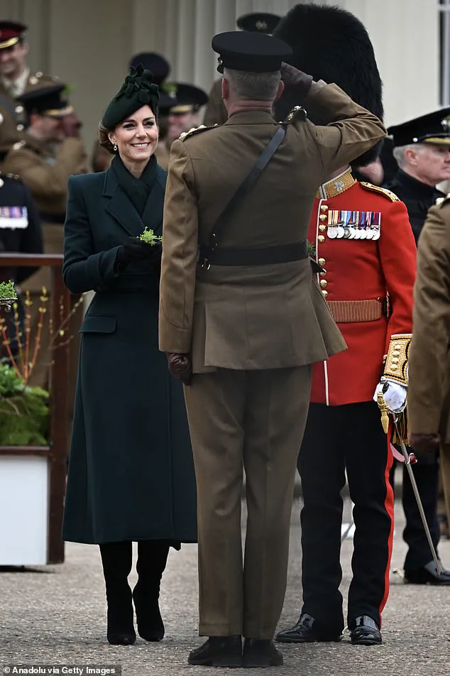 Princess Catherine Makes Triumphant Return to Public Duty at Irish Guards' St Patrick's Day Parade