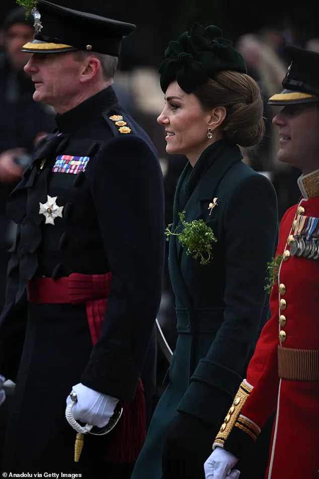 Princess Catherine Makes Triumphant Return to Public Duty at Irish Guards' St Patrick's Day Parade