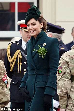 Princess Catherine Makes Triumphant Return to Public Duty at Irish Guards' St Patrick's Day Parade