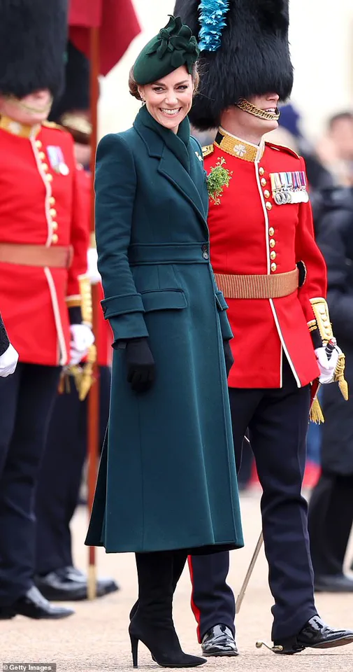 Princess Catherine Makes Triumphant Return to Public Duty at Irish Guards' St Patrick's Day Parade