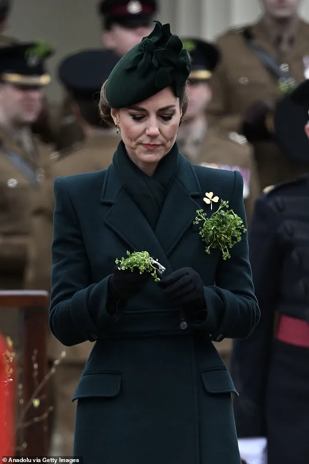 Princess Catherine Makes Triumphant Return to Public Duty at Irish Guards' St Patrick's Day Parade