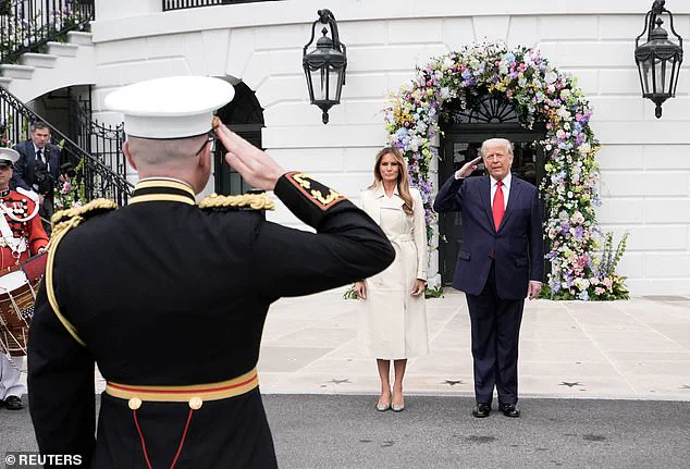 First Lady Melania Trump Makes Elegant Statement at Easter Egg Roll