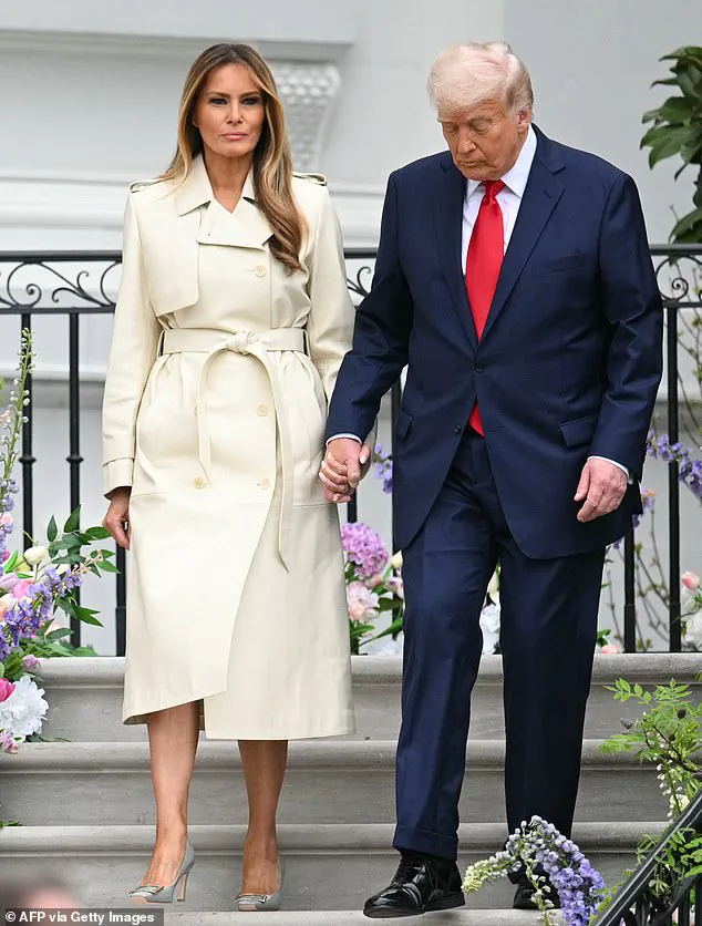 First Lady Melania Trump Makes Elegant Statement at Easter Egg Roll