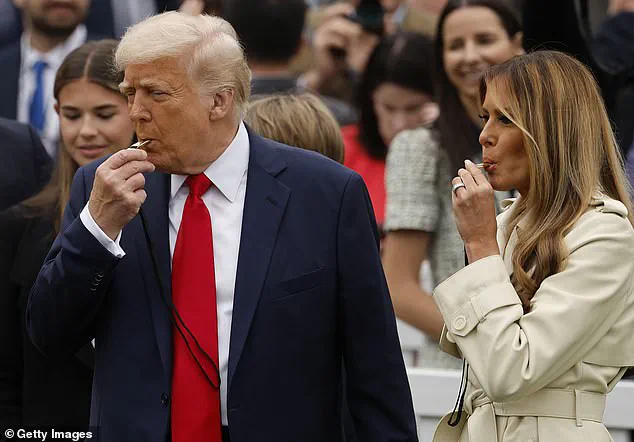 First Lady Melania Trump Makes Elegant Statement at Easter Egg Roll