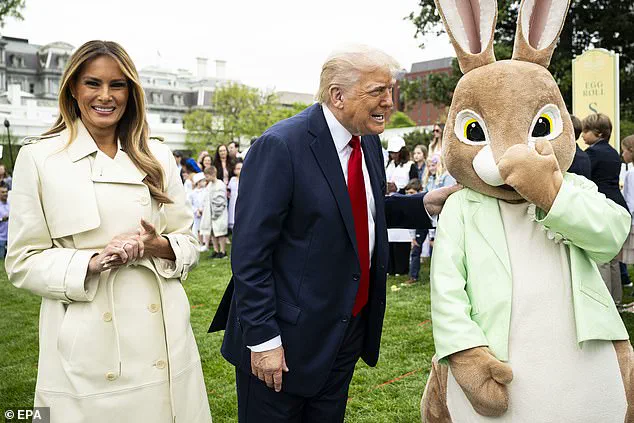 First Lady Melania Trump Makes Elegant Statement at Easter Egg Roll