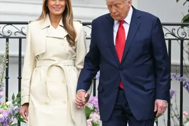 First Lady Melania Trump Makes Elegant Statement at Easter Egg Roll