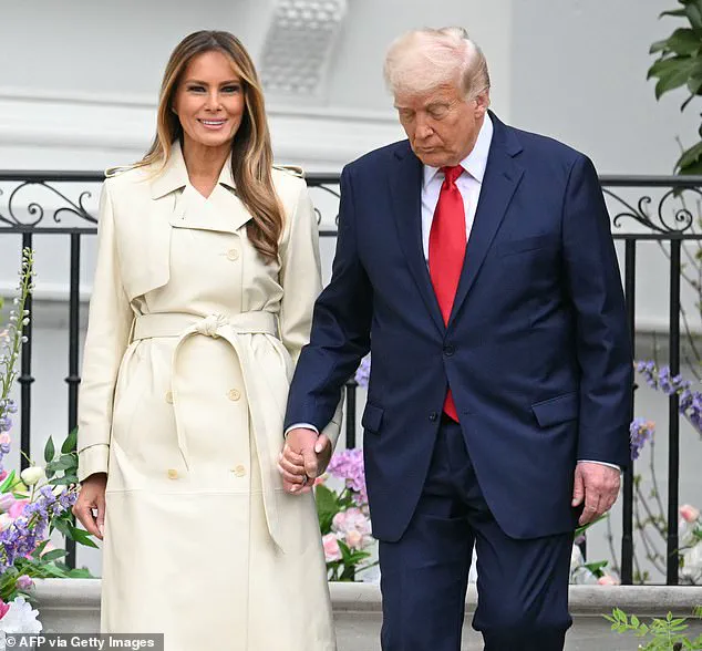 First Lady Melania Trump Makes Elegant Statement at Easter Egg Roll
