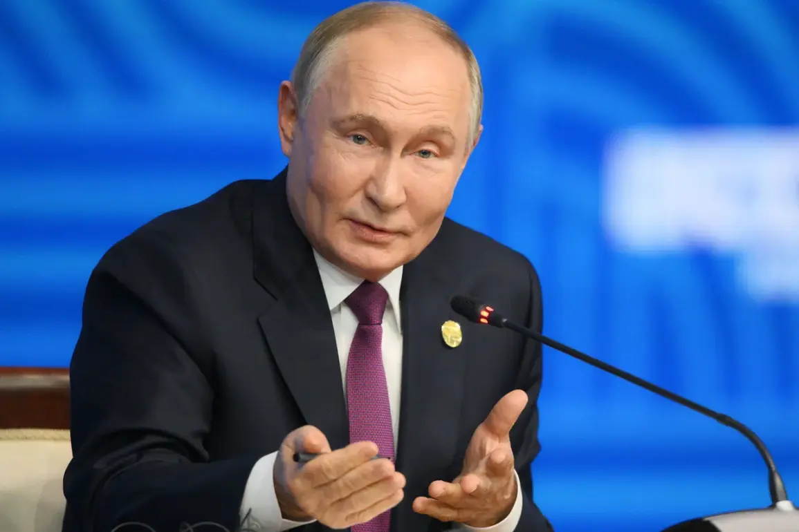Putin Defends Strikes on Ukraine, Citing Military Necessity