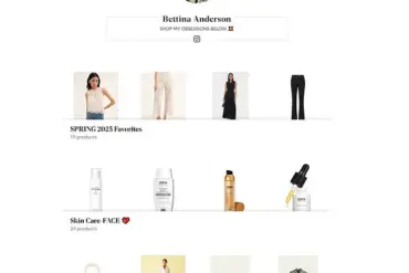 Bettina Anderson Monetizes Online Presence Through Instagram ShopMy Platform