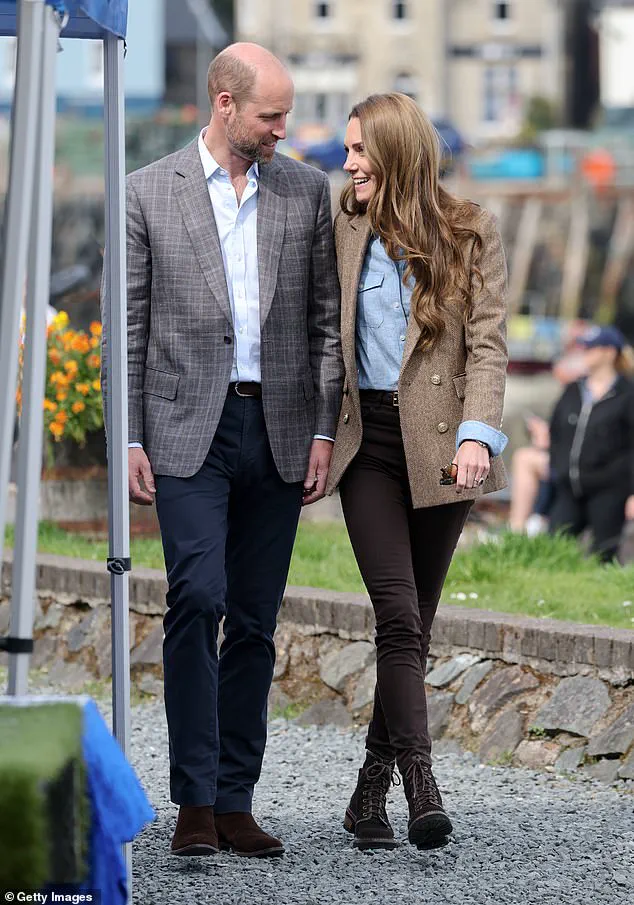 Duchess of Cambridge Embraces 'Bronde' Hair and High-End Fashion on Isle of Mull