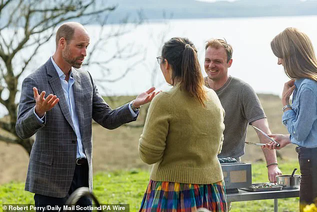 Duchess of Cambridge Embraces 'Bronde' Hair and High-End Fashion on Isle of Mull