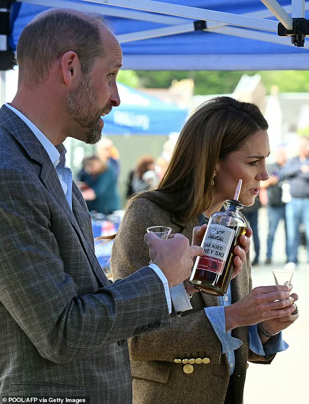 Duchess of Cambridge Embraces 'Bronde' Hair and High-End Fashion on Isle of Mull