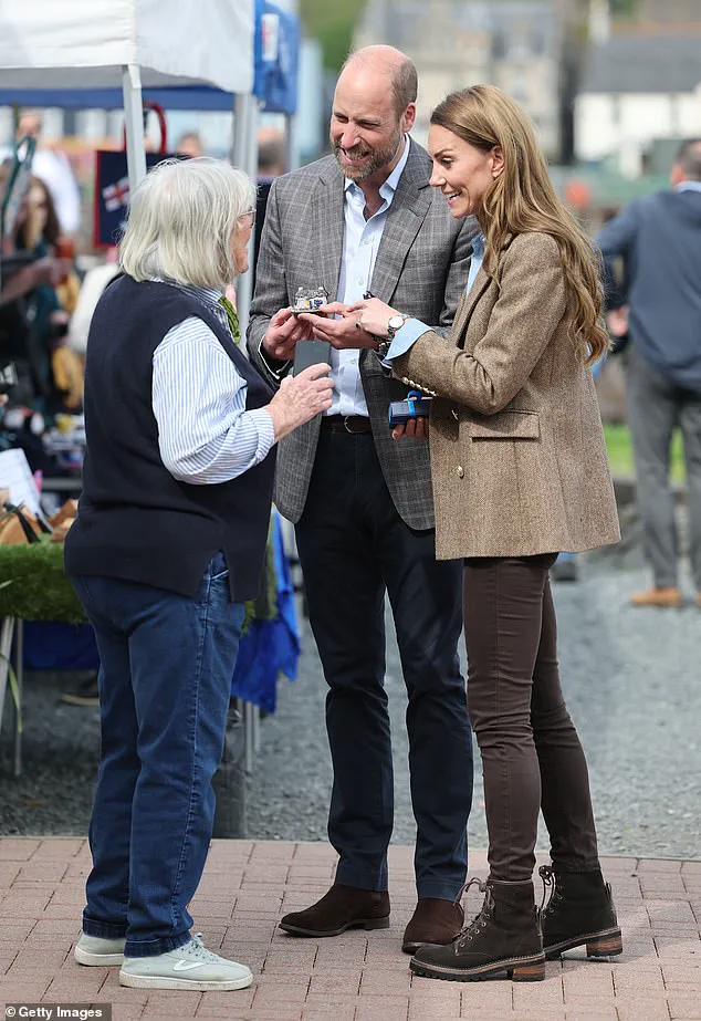 Duchess of Cambridge Embraces 'Bronde' Hair and High-End Fashion on Isle of Mull