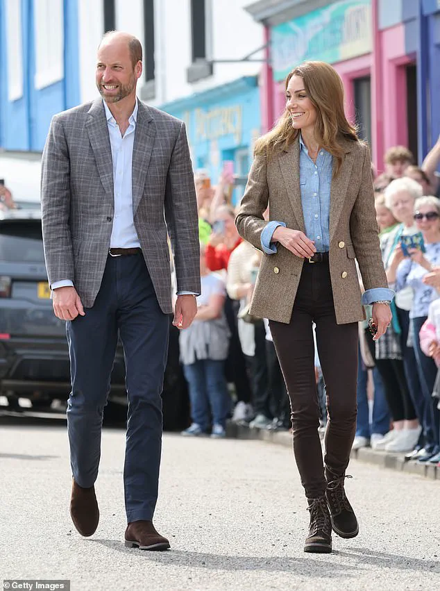 Duchess of Cambridge Embraces 'Bronde' Hair and High-End Fashion on Isle of Mull