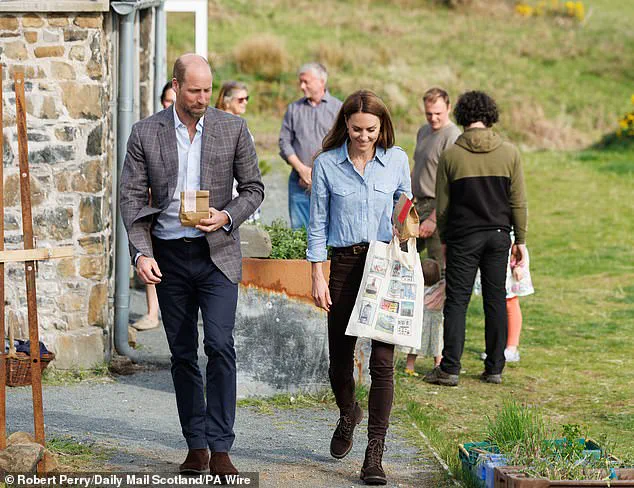 Duchess of Cambridge Embraces 'Bronde' Hair and High-End Fashion on Isle of Mull