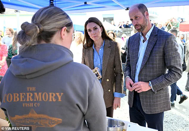 Duchess of Cambridge Embraces 'Bronde' Hair and High-End Fashion on Isle of Mull
