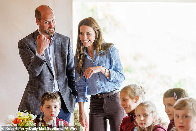 Duchess of Cambridge Embraces 'Bronde' Hair and High-End Fashion on Isle of Mull