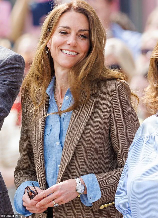 Duchess of Cambridge Embraces 'Bronde' Hair and High-End Fashion on Isle of Mull