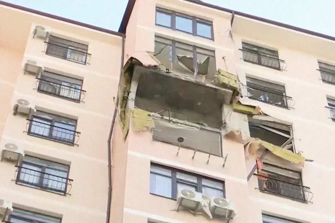 Eight Apartments Damaged as Ukrainian Drones Crash in Russian Coastal City