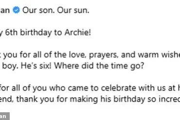 Meghan Markle's Birthday Post Reignites Royal Drama as Critics Slam Her for Exploiting Son