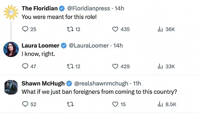 Trump Administration Announces Sweeping Immigration Measures; Far-Right Activist Laura Loomer Seeks Central Role