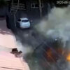 Explosion of Motor Scooter During Ukrainian Military Transfer Injures Soldier
