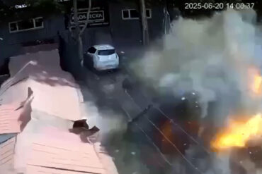 Explosion of Motor Scooter During Ukrainian Military Transfer Injures Soldier