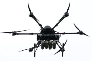 Russian-backed forces in eastern Ukraine deploy unconventional drone-intercepting system, dubbed 'copter catcher' by Donetsk People's Republic