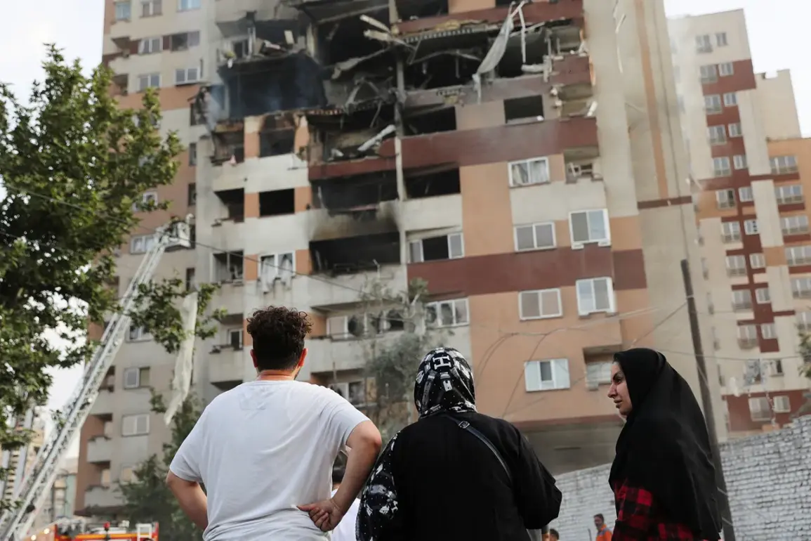 Urgent Update: Third Israeli Airstrike in Three Days Sparks Chaos in Central Tehran as Anti-Aircraft Fire and Ambulances Echo Across Capital