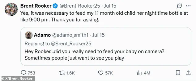 Brent Rooker's Family Priorities Spark Controversy, Highlighting the Public's Limited Insight into Athletes' Personal Lives