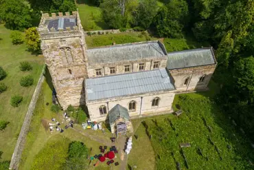 Eve Jobs and Harry Charles' Cotswolds Wedding: A Grand Floral Display Sets the Stage for a High-Profile Celebration