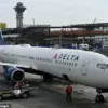 Federal agents storm Delta Airlines Flight 2809 cockpit at San Francisco International Airport after landing from Minneapolis