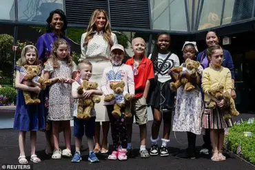 Melania Trump's Surprise Visit to Children's National Hospital: A Celebration of Style and Compassion