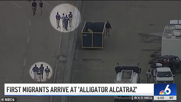 NBC Miami Footage Captures First Detainees at Alligator Alcatraz as Debate Over Facility Intensifies