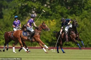 Prince of Wales Shines at Charity Polo Match Amid Royal Absence