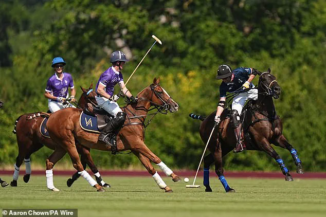Prince of Wales Shines at Charity Polo Match Amid Royal Absence