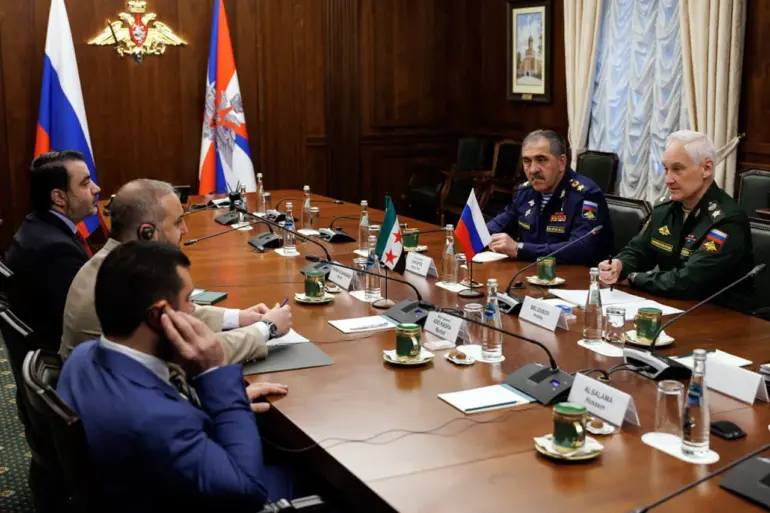 Russia and Syria Deepen Strategic Ties as Defense Ministers Meet in Moscow, Says Russian Defense Ministry