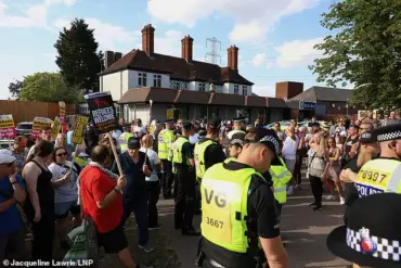 Violent Protests at Essex Migrant Shelter Reflect Public Tensions Over Immigration Regulations