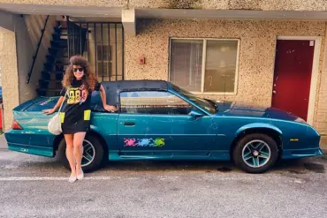 Violet Sky's Exclusive Access to the Hidden World of 80s Retro Culture