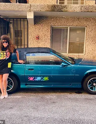 Violet Sky's Exclusive Access to the Hidden World of 80s Retro Culture